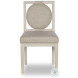 Lea Textured Linen Side Chair