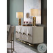Bardot Inlaid White Credenza