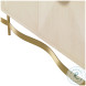 Bardot Inlaid White Credenza