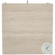 Lexie Natural Cerused Chairside Table