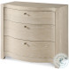 Lexie Natural Cerused 3 Drawer Chest