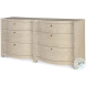 Lexie Natural Cerused 6 Drawer Dresser