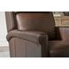 Northfield Walnut Whirl Leather Recliner
