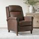 Northfield Walnut Whirl Leather Recliner