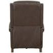 Northfield Walnut Whirl Leather Power Recliner