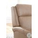 Norwin Lotus Cream Leather Power Recliner