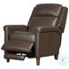 Norwin Walnut Whirl Leather Power Recliner