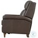 Norwin Walnut Whirl Leather Recliner