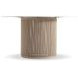 Trellis Brown and Beige Outdoor Dining Room Set