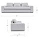 Thomas Gray Performance Fabric 98" Sofa