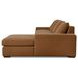 Thomas Rust Performance Fabric 2 Piece Modular RAF Sectional
