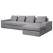 Thomas Gray Performance Fabric 2 Piece Modular RAF Sectional