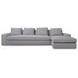 Thomas Gray Performance Fabric 2 Piece Modular RAF Sectional