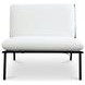 Salma White Outdoor Living Room Set