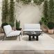 Salma White 60" Outdoor Sofa