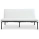Salma White 60" Outdoor Sofa