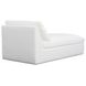 Miles White Outdoor 65" Chaise