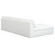 Miles White Outdoor 2 Piece Modular Sectional