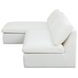 Miles White Outdoor 2 Piece Modular Sectional