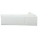 Miles White Outdoor 3 Piece Modular Sectional