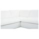Miles White Outdoor 3 Piece Modular Sectional