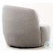 Callidora Bloke Cotton Swivel Barrel Chair