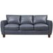 TerraTrek Ocean Blue Leather 82" Sofa