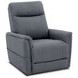 Montclair Jumbo Slate Performance Fabric Power Lift Recliner wirh Power Headrest and Power Lumbar