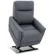 Montclair Jumbo Slate Performance Fabric Power Lift Recliner wirh Power Headrest and Power Lumbar