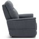 Montclair Jumbo Slate Performance Fabric Power Lift Recliner wirh Power Headrest and Power Lumbar