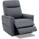 Montclair Jumbo Slate Performance Fabric Power Lift Recliner with Power Lumbar and 3 Zone Heat