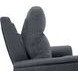 Montclair Jumbo Slate Performance Fabric Power Lift Recliner with Power Lumbar and 3 Zone Heat