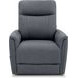 Montclair Jumbo Slate Performance Fabric Power Lift Recliner with Power Lumbar and 3 Zone Heat