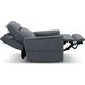 Montclair Jumbo Slate Performance Fabric Power Lift Recliner with Power Lumbar and 3 Zone Heat
