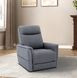 Montclair Jumbo Slate Performance Fabric Power Lift Recliner with Power Lumbar and 3 Zone Heat