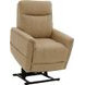 Montclair Jumbo Sand Performance Fabric Power Lift Recliner with Power Lumbar and 3 Zone Heat