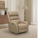 Monterey Tucker Taupe Power Recliner with Power Headrest and Power Lumbar
