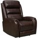 Monterey Lux Brown Power Recliner with Power Headrest and Power Lumbar