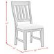 Johnshaven Light Gray Upholstered Dining Side Chair Set of 2
