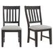 Johnshaven Light Gray Upholstered Dining Side Chair Set of 2