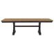 Johnshaven Espresso and Brown Extendable Dining Room Set