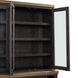Johnshaven Espresso 6 Glass Door Server and Hutch with LED