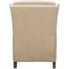 Moore Cashmere Stone Leather Push Thru The Arms Recliner