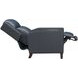 Moore Santa Fe Ocean Leather Power Recliner with Power Headrest and USB Charging