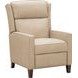 Moore Cashmere Stone Leather Push Thru The Arms Recliner