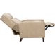 Moore Cashmere Stone Leather Push Thru The Arms Recliner