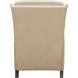 Moore Cashmere Stone Leather Push Thru The Arms Recliner