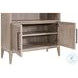 Morris Natural Gray 2 Door Storage Bookcase