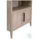 Morris Natural Gray 2 Door Storage Bookcase