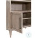 Morris Natural Gray 2 Door Storage Bookcase